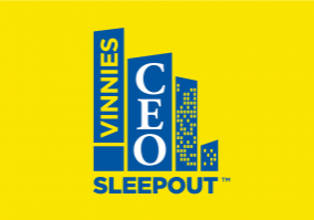 Vinnies CEO Sleepout Logo